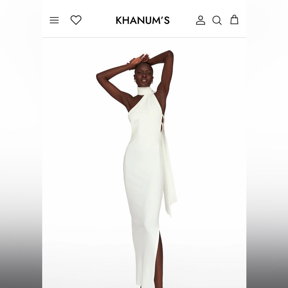Khanum's Kara Dress - Maxi - Ivory - XS - NWT